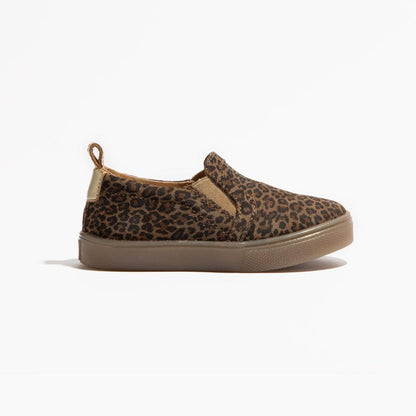 Micro Leopard Classic Slip On Kids - Slip - On Sneaker by Freshly Picked – Don't Panic Shoes