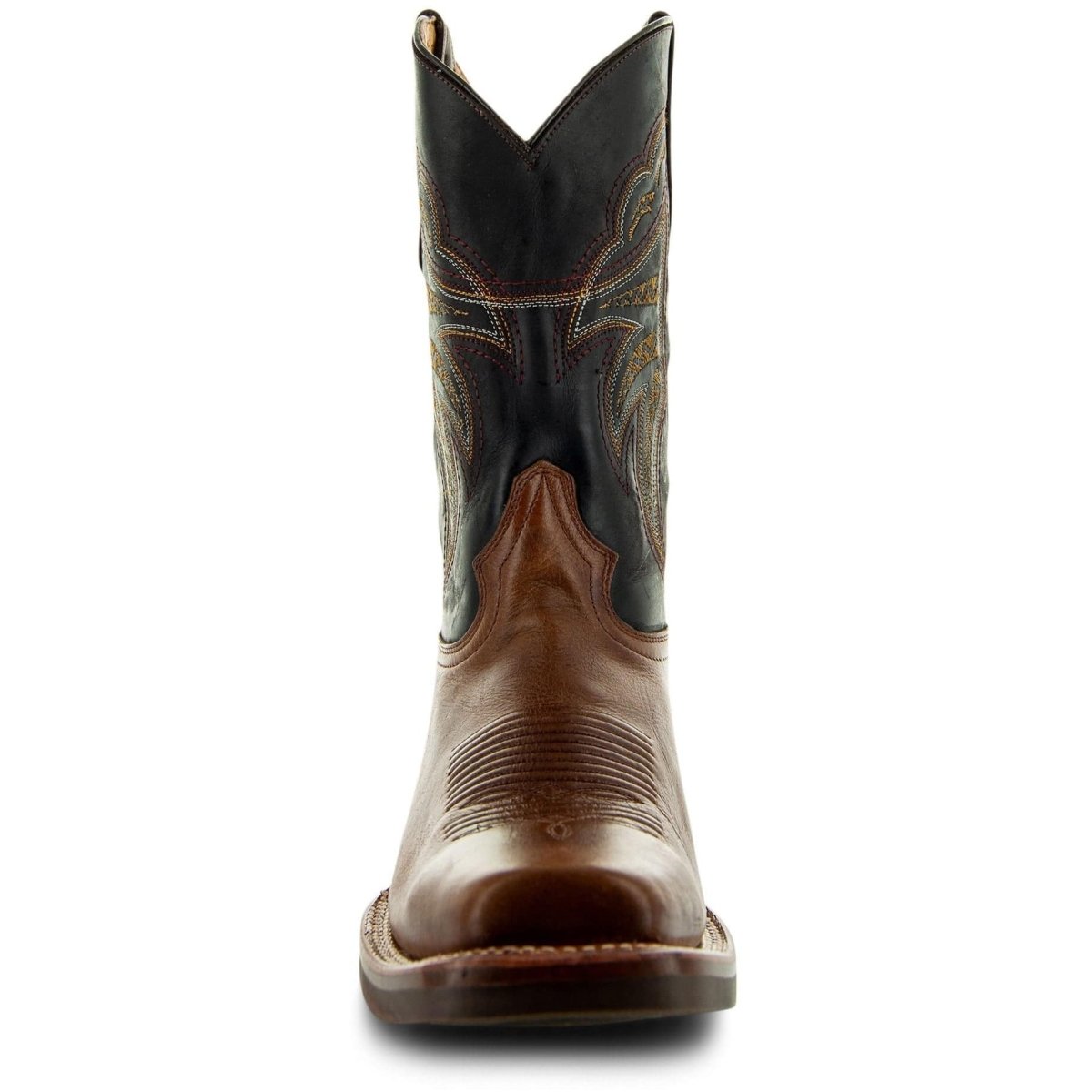 Miel Square Toe Leather Cowboy Boots H4002 Cowboy Boots by Soto Boots – Don't Panic Shoes