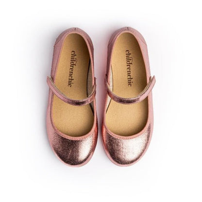 Mila Pink Adjustable Velcro Non Slip Rubber Soles Cushion fashion by Childrenchic – Don't Panic Shoes