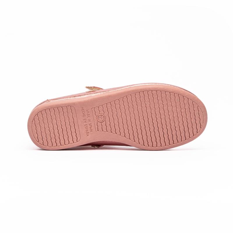 Mila Pink Adjustable Velcro Non Slip Rubber Soles Cushion fashion by Childrenchic – Don't Panic Shoes
