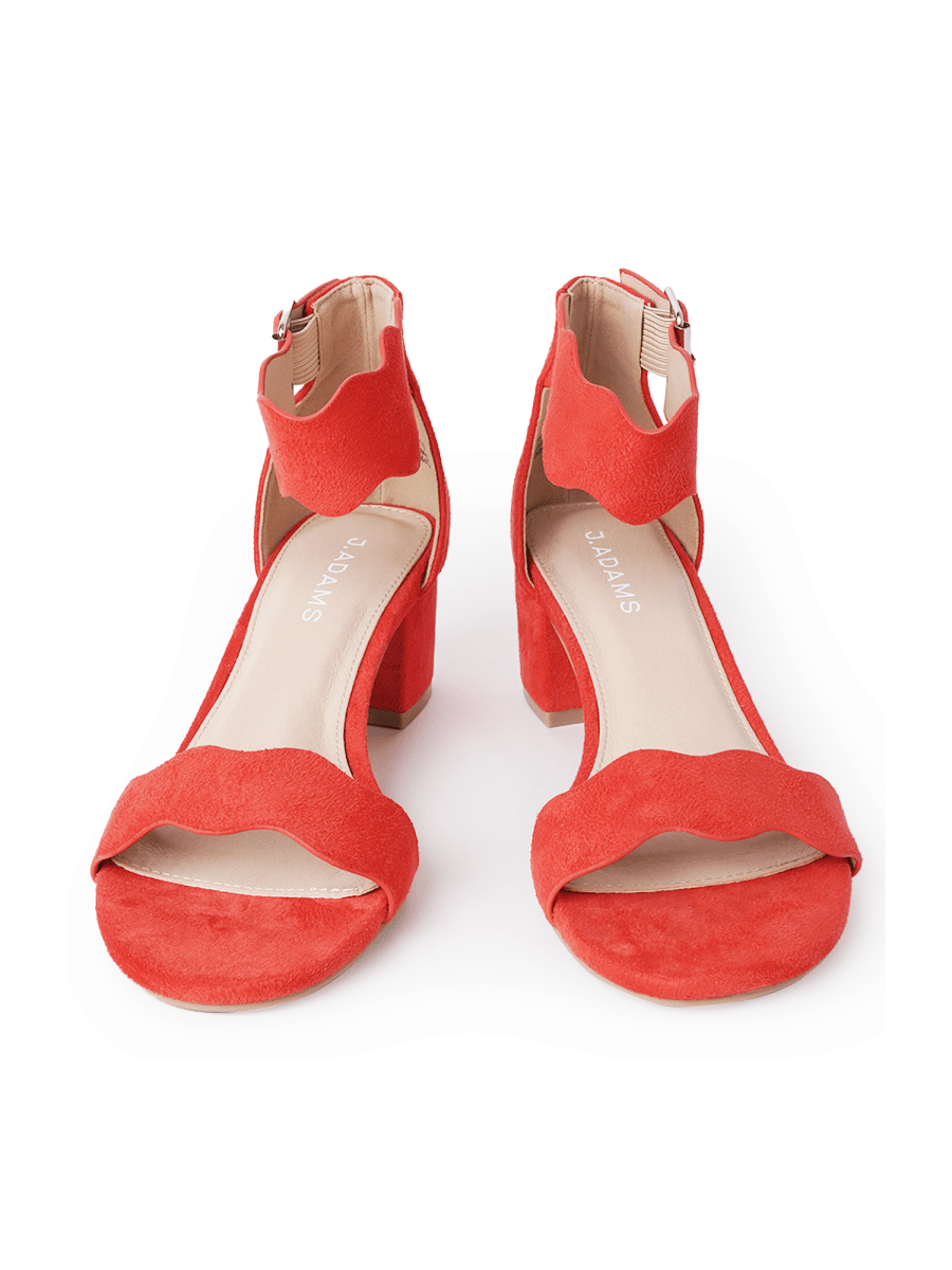 Mimi | Poppy Suede Sandals by J.Adams – Don't Panic Shoes