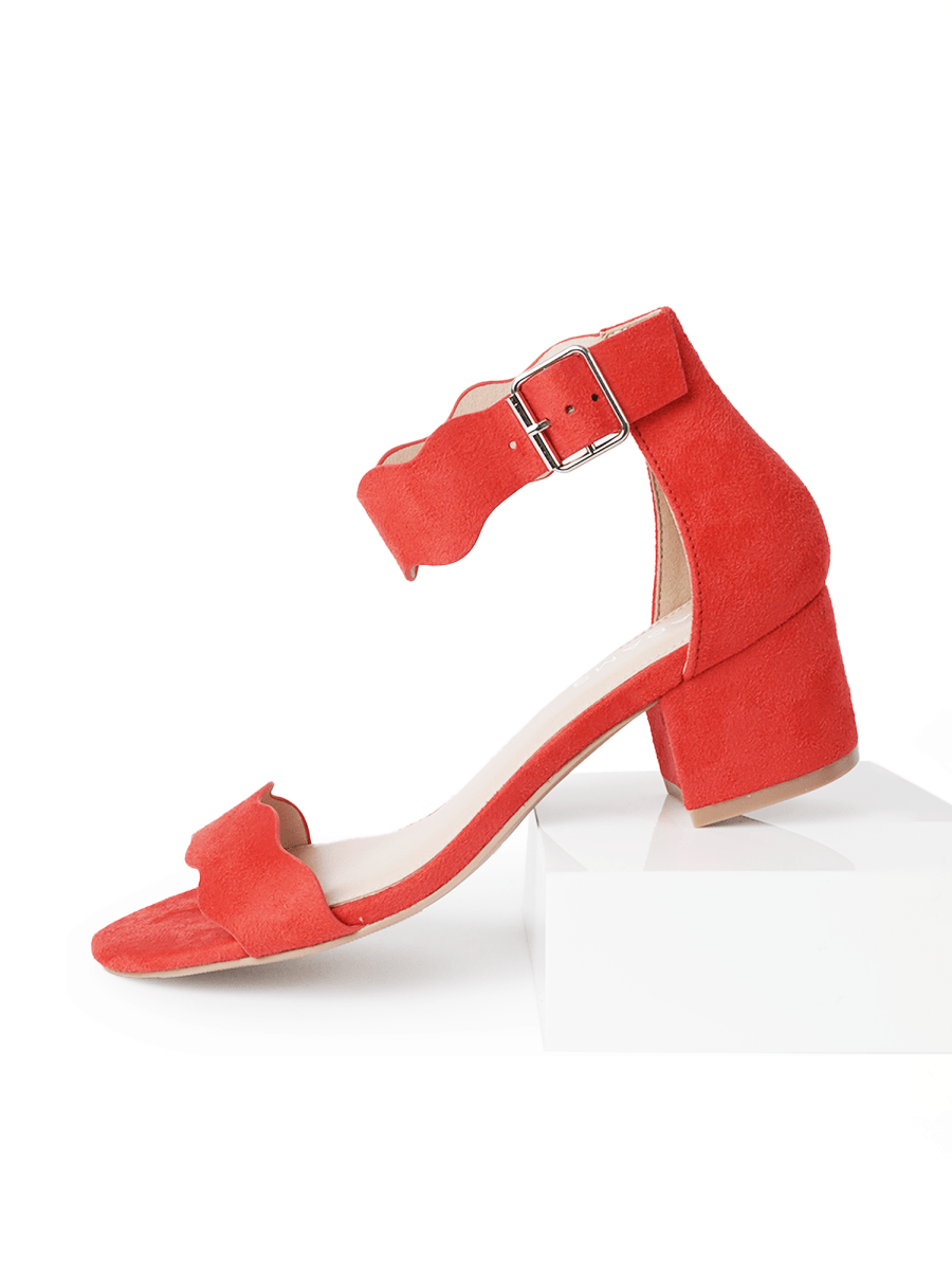 Mimi | Poppy Suede Sandals by J.Adams – Don't Panic Shoes
