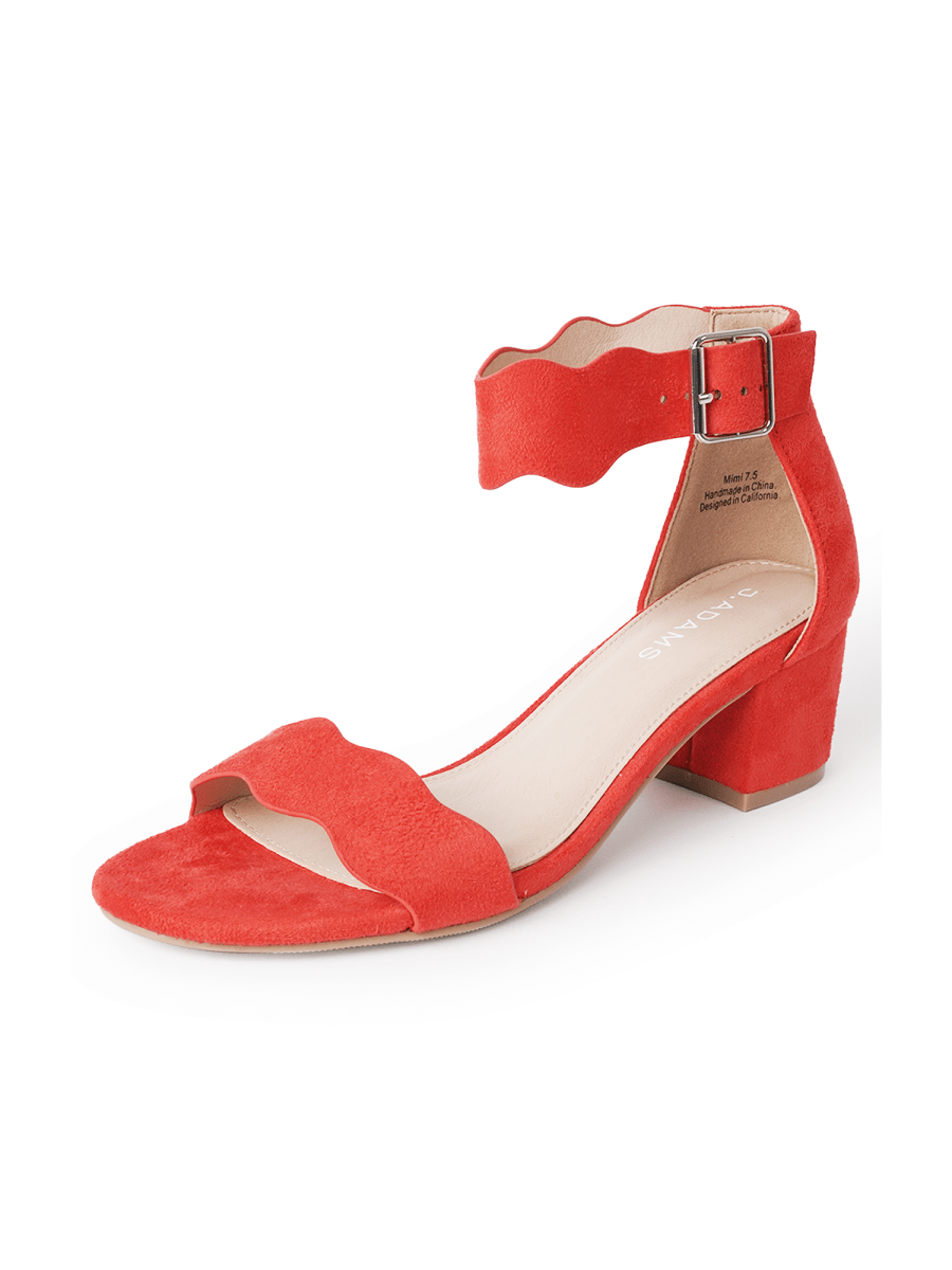 Mimi | Poppy Suede Sandals by J.Adams – Don't Panic Shoes