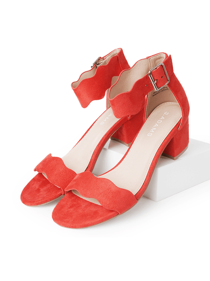 Mimi | Poppy Suede Sandals by J.Adams – Don't Panic Shoes