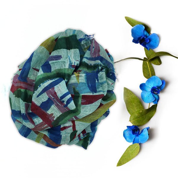 Miró Aqua 69 Bamboo Fiber Garment Collection Florence Italy Bamboo Scarves by Mar Soreli – Don't Panic Shoes