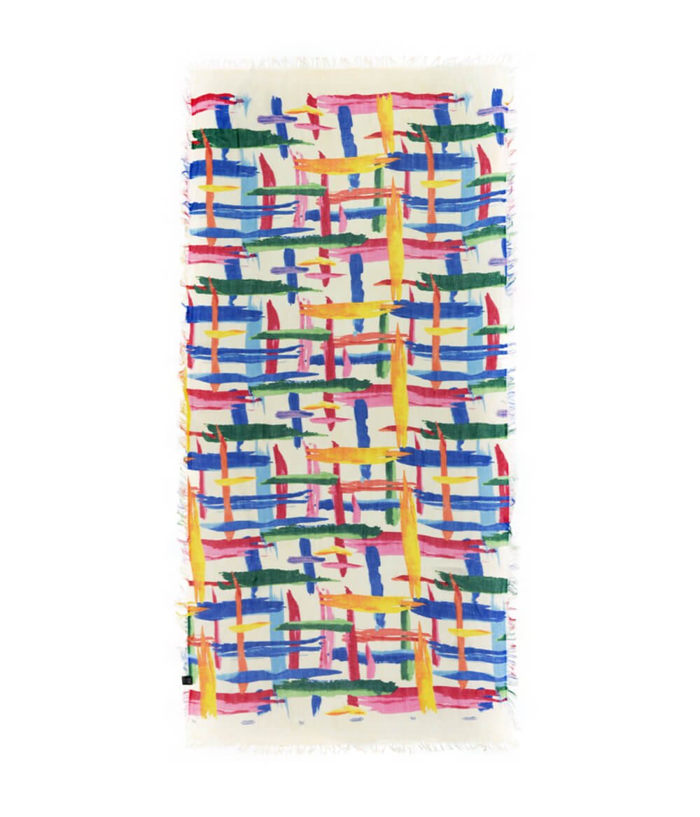 Miró Off White 50 Bamboo Fiber Handcrafted In Florence Bamboo Scarves by Mar Soreli – Don't Panic Shoes