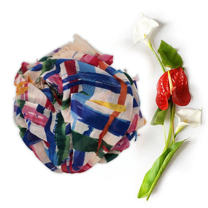 Miró Off White 50 Bamboo Fiber Handcrafted In Florence Bamboo Scarves by Mar Soreli – Don't Panic Shoes