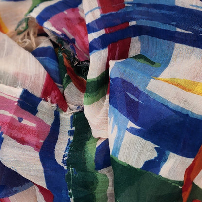 Miró Off White 50 Bamboo Fiber Handcrafted In Florence Bamboo Scarves by Mar Soreli – Don't Panic Shoes