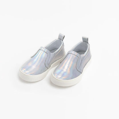 Misty Laser Classic Slip On Sneaker Kids - Slip - On Sneaker by Freshly Picked – Don't Panic Shoes