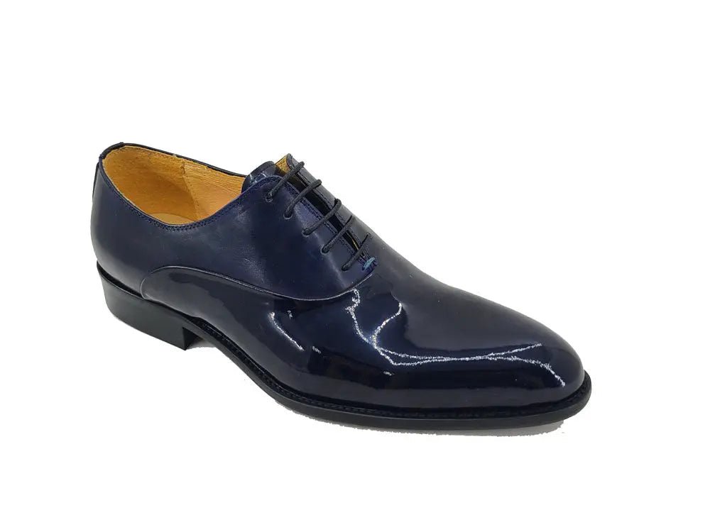 Mix Media Patent Leather Oxford Patent Leather Ks479 - 611p Shoes by Carrucci Shoes – Don't Panic Shoes