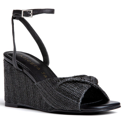 Mona Wedge Sandal Women's Shoes by Allegra James – Don't Panic Shoes