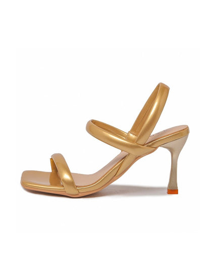 Naiomi | Gold Heels by J.Adams – Don't Panic Shoes