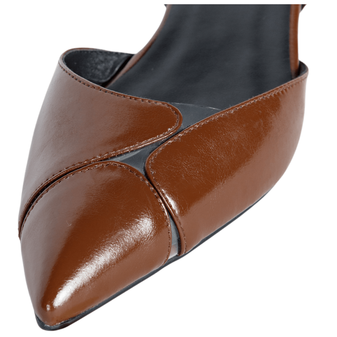 Natalia Flats Cocoa Shoes by Vaila Shoes – Don't Panic Shoes