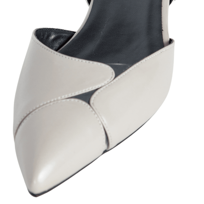 Natalia Flats Grey Shoes by Vaila Shoes – Don't Panic Shoes