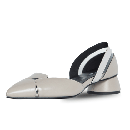 Natalia Flats Grey Shoes by Vaila Shoes – Don't Panic Shoes