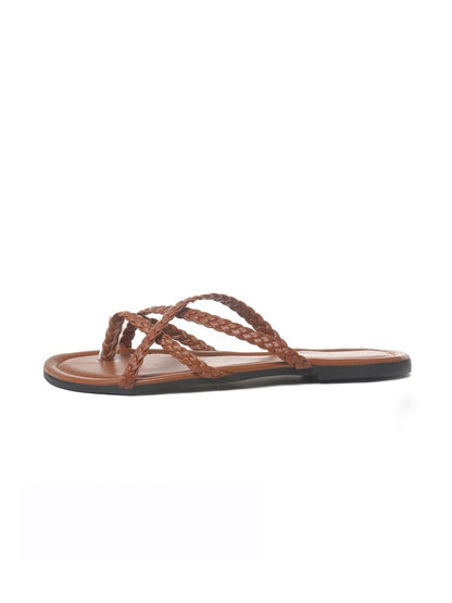 Natalie | Brown Sandals by J.Adams – Don't Panic Shoes