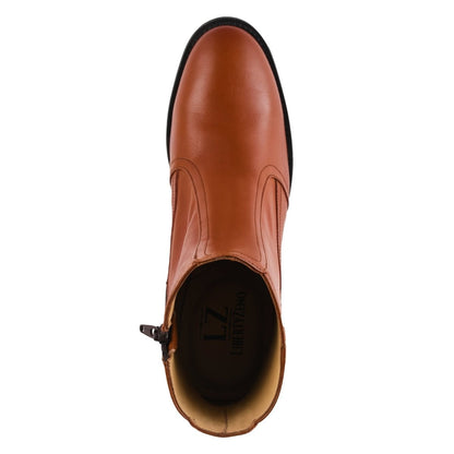 Natty Leather Ankle Length Women Boots Boots by Libertyzeno – Don't Panic Shoes