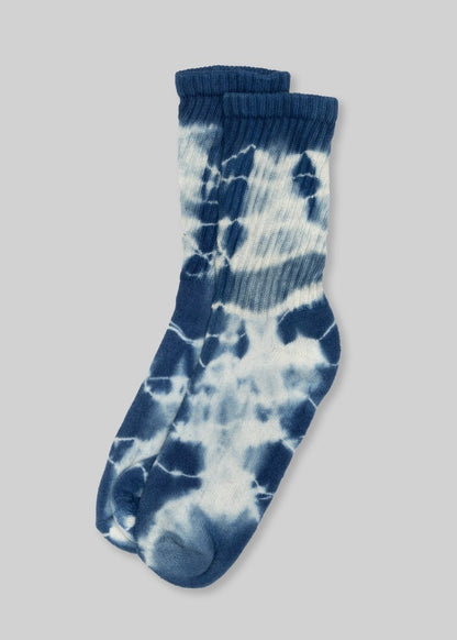 Natural - Dyed Retro Crew Socks by American Trench – Don't Panic Shoes