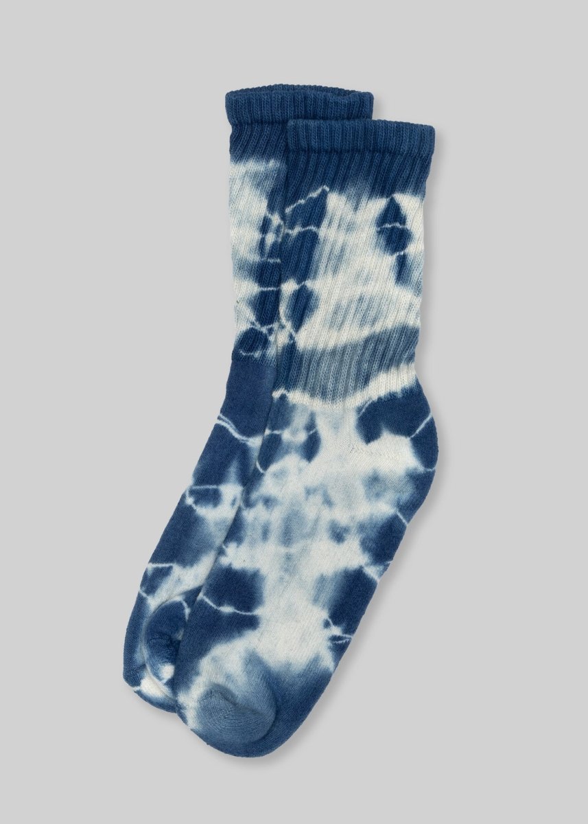 Natural - Dyed Retro Crew Socks by American Trench – Don't Panic Shoes