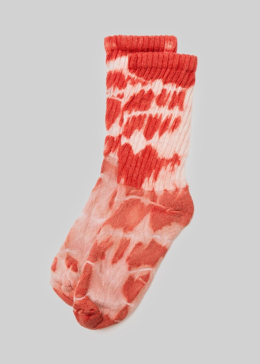 Natural - Dyed Retro Crew Socks by American Trench – Don't Panic Shoes