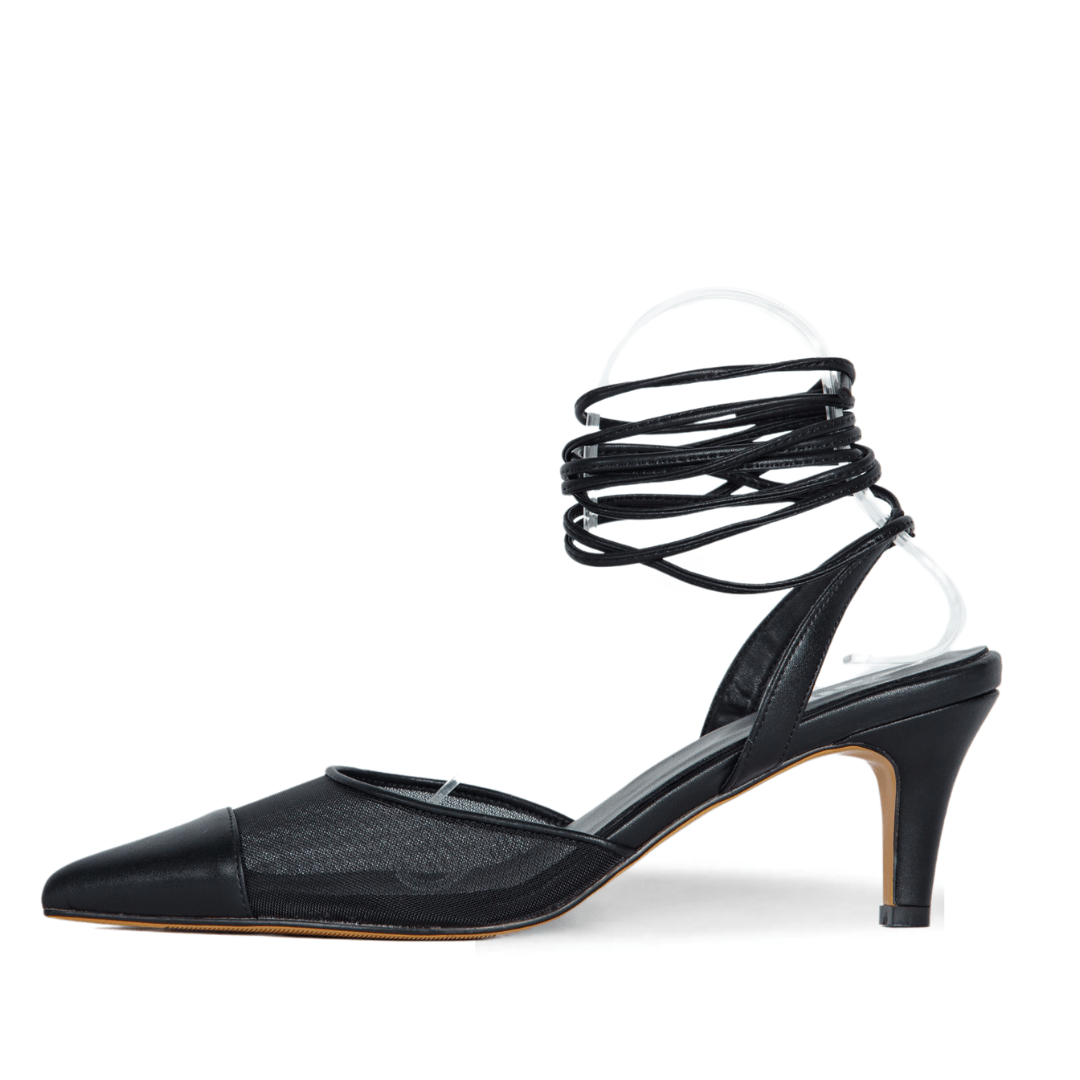 Nicole Pumps Black Shoes by Vaila Shoes – Don't Panic Shoes