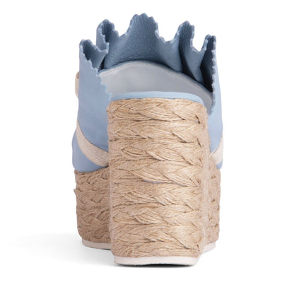 Noelle Wedge Leather Sandal Women’S Rope Platform 90mm Heels by Beautiisoles – Don't Panic Shoes