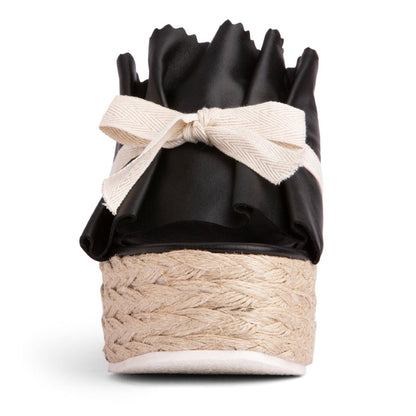 Noelle Wedge Women’S Leather Rope Cushioned Platform Sandal Heels by Beautiisoles – Don't Panic Shoes