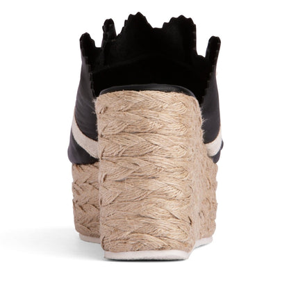 Noelle Wedge Women’S Leather Rope Cushioned Platform Sandal Heels by Beautiisoles – Don't Panic Shoes