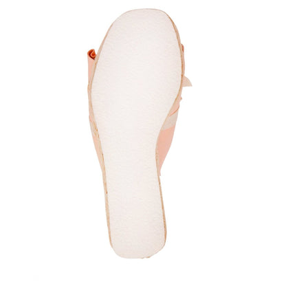 Noelle Women's Leather Wedge Sandal Rope Platform Cushioned Heels by Beautiisoles – Don't Panic Shoes