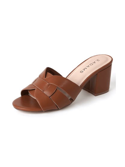 Nori | Brown Sandals by J.Adams – Don't Panic Shoes