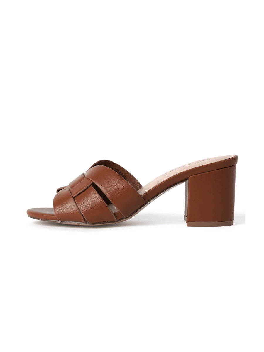 Nori | Brown Sandals by J.Adams – Don't Panic Shoes