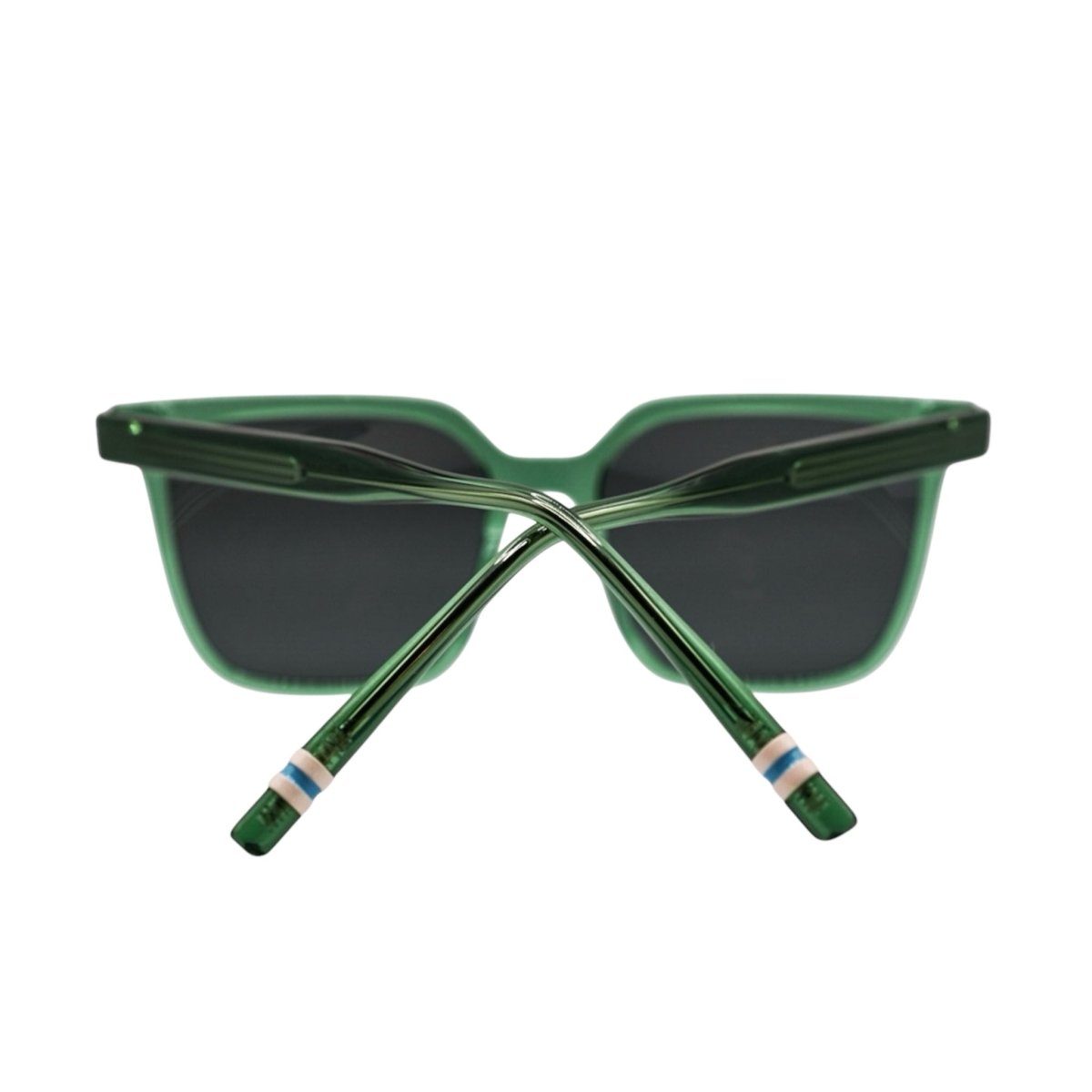 Oceanview Sunglasses Italian Acetate Black Hunter Green Sunglasses by Out East Eyewear – Don't Panic Shoes