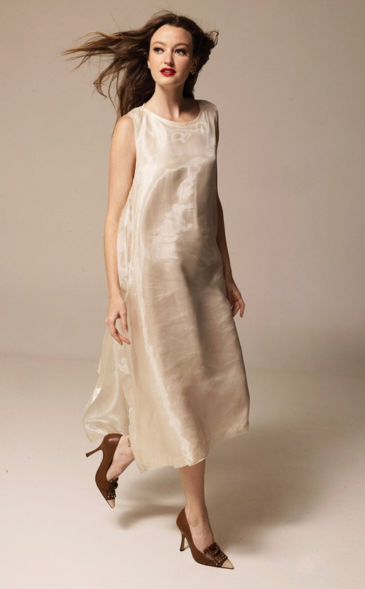 Octavia Leather Pump 85mm Heel Memory Foam Insole Italy Heels by Beautiisoles – Don't Panic Shoes