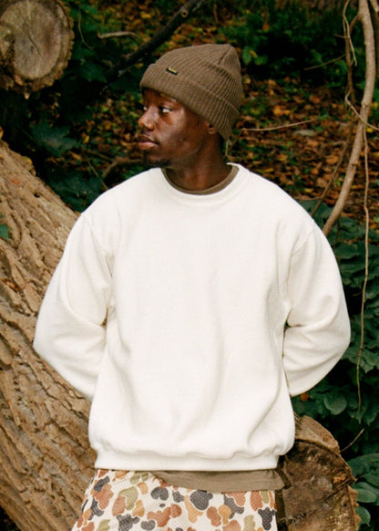 Oe Sport Reversible Knit Cotton Cardigan Stitch Beanie Accessories by American Trench – Don't Panic Shoes