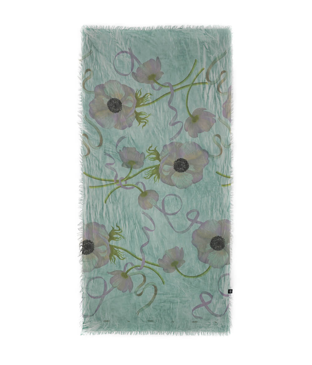 O'keeffe Aqua 69 Bamboo Fiber Bamboo Scarves by Mar Soreli – Don't Panic Shoes