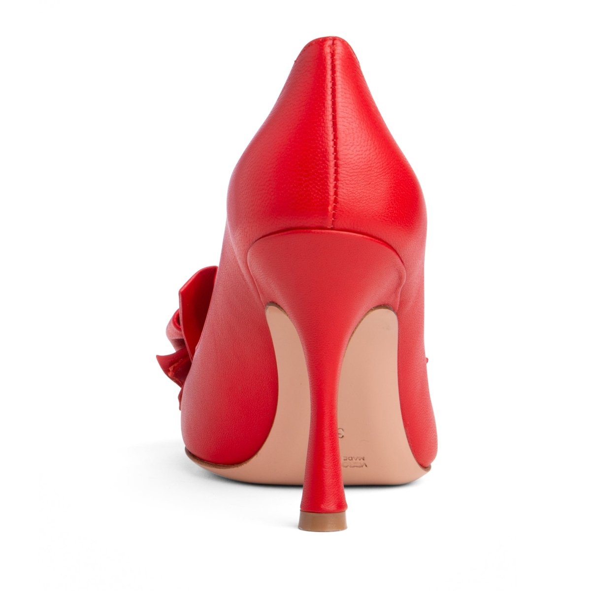 Olga Women’S Leather Almond Toe Stiletto Pump Padded Insole Heels by Beautiisoles – Don't Panic Shoes