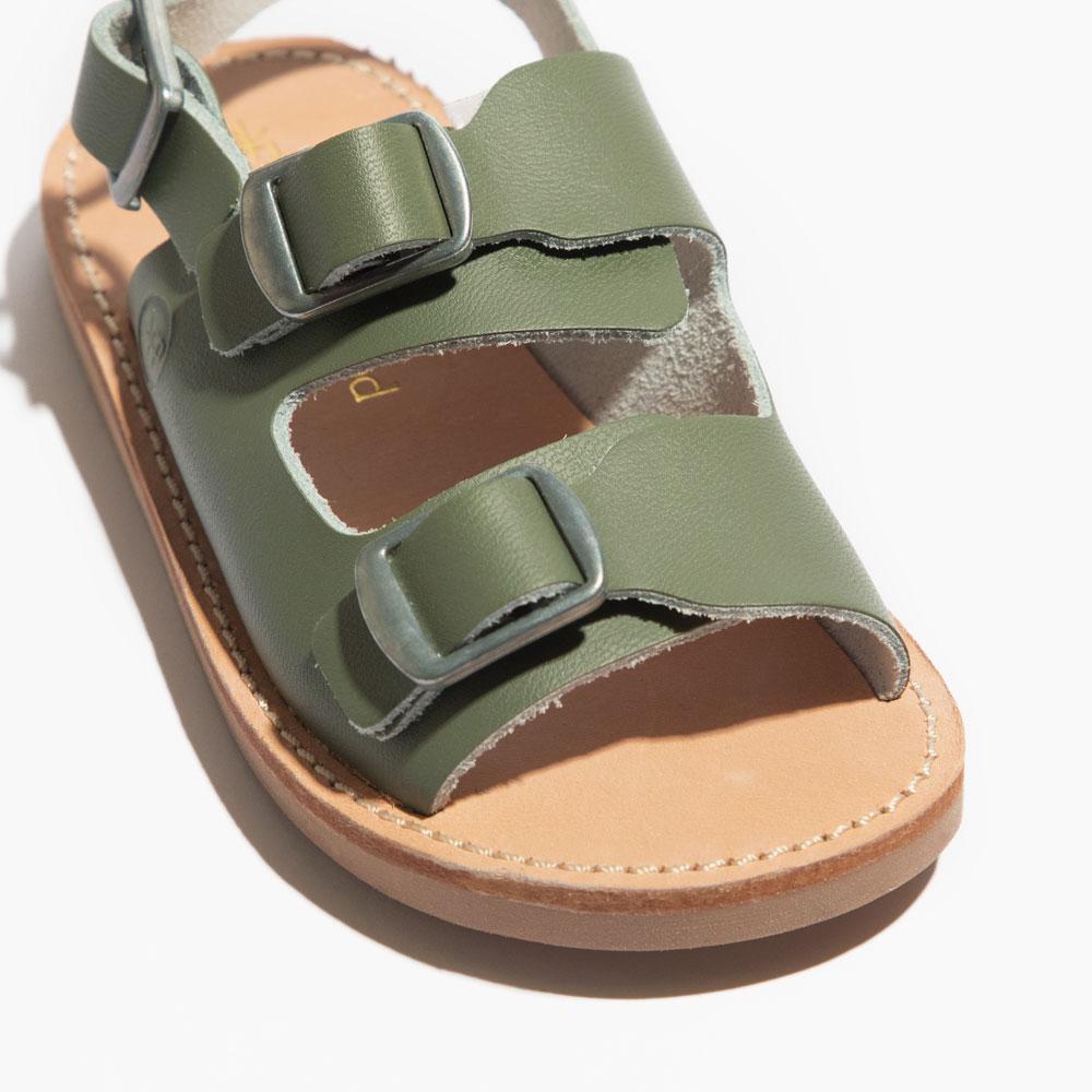 Olive Delray Sandal Delray Sandal by Freshly Picked – Don't Panic Shoes