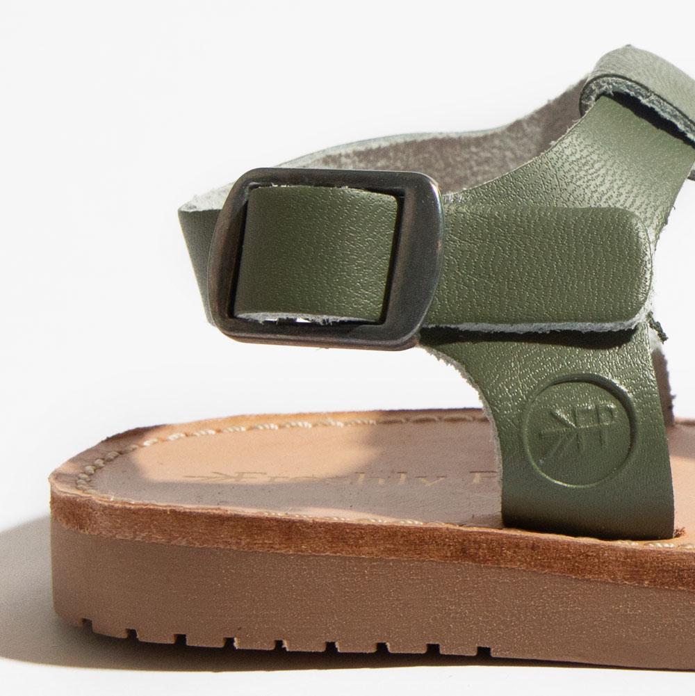 Olive Malibu Sandal Malibu Sandal by Freshly Picked – Don't Panic Shoes