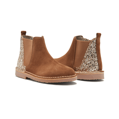 Olivia Camel Zipper Ankle Boots With Rubber Sole Spain seasonal core FW by Childrenchic – Don't Panic Shoes
