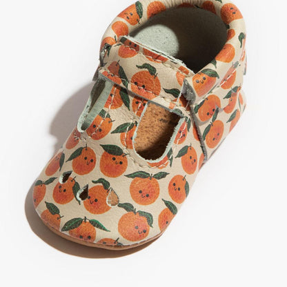 Orange You Sweet Mary Jane Baby Shoe Mary Jane by Freshly Picked – Don't Panic Shoes
