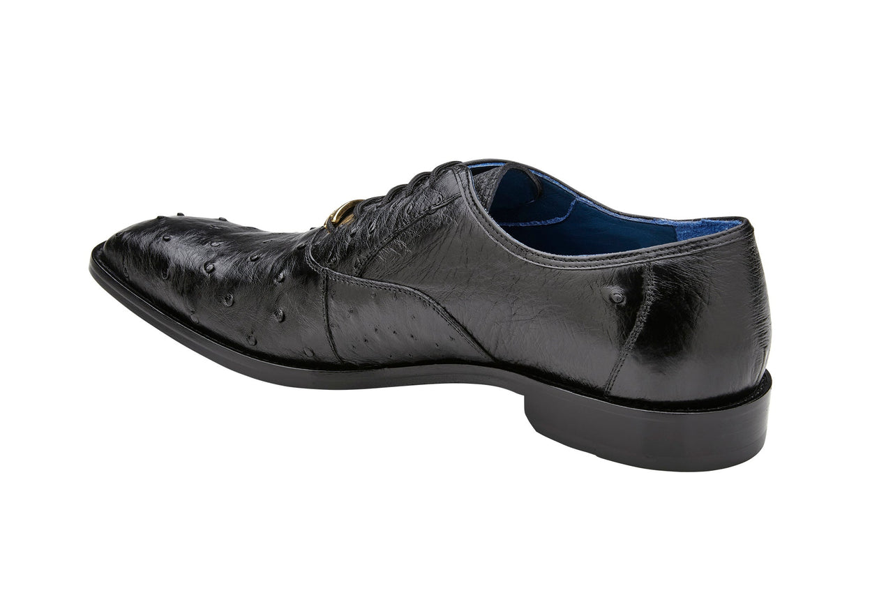 Buy Orlando - Black Men’S Genuine Ostrich Quill D01 - Men from Don’t Panic Shoes | Best Prices & Fast Shipping