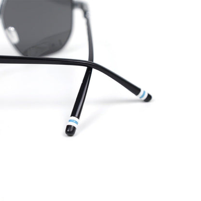 Out East Hawthorne Stainless Steel Black Acetate Sunglasses by Out East Eyewear – Don't Panic Shoes