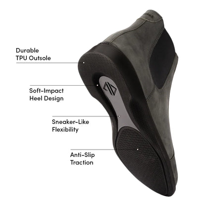 Amberjack The Chelsea Steel Leather Men's Classic Edition Boots