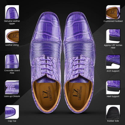 Owen Leather Oxford Style Dress Shoes Shoes by Libertyzeno – Don't Panic Shoes