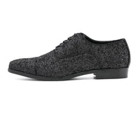 Thumbnail for Buy Amali Glamorous Glitter Oxfords Men’S Black Glitter 26175671 - Oxfords from Don’t Panic Shoes | Best Prices & Fast Shipping