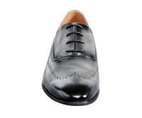 Thumbnail for Buy Amali Burke Elegant Grey Oxfords Men’S Leather - Oxfords from Don’t Panic Shoes | Best Prices & Fast Shipping