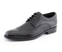 Thumbnail for Amali Luke black wingtip dress shoes main