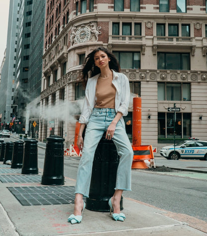 OxSana Handmade Italian Linen Pump Women’s Leather Lined Heels by Beautiisoles – Don't Panic Shoes