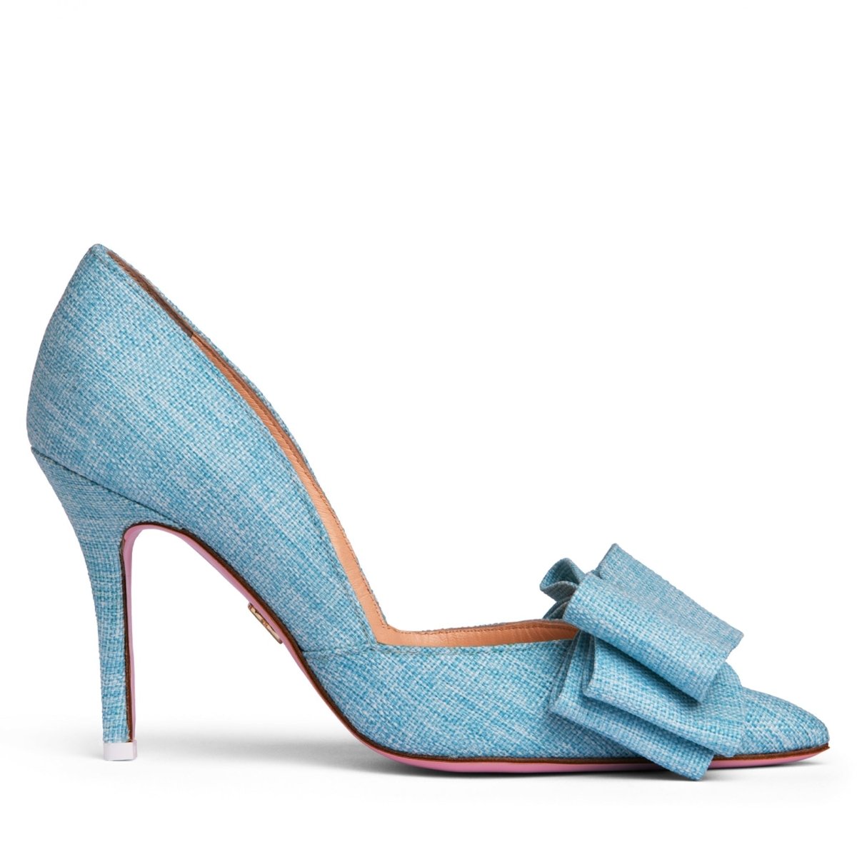 OxSana Handmade Italian Linen Pump Women’s Leather Lined Heels by Beautiisoles – Don't Panic Shoes