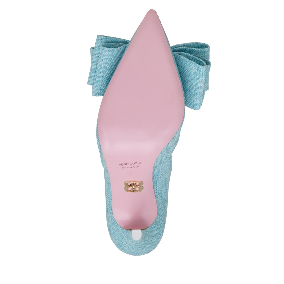 OxSana Women’s Handmade Italian Leather And Linen Pump Heels by Beautiisoles – Don't Panic Shoes